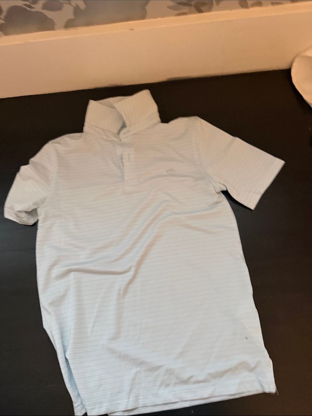 Southern Tide Men's Light Blue Stripe Polo